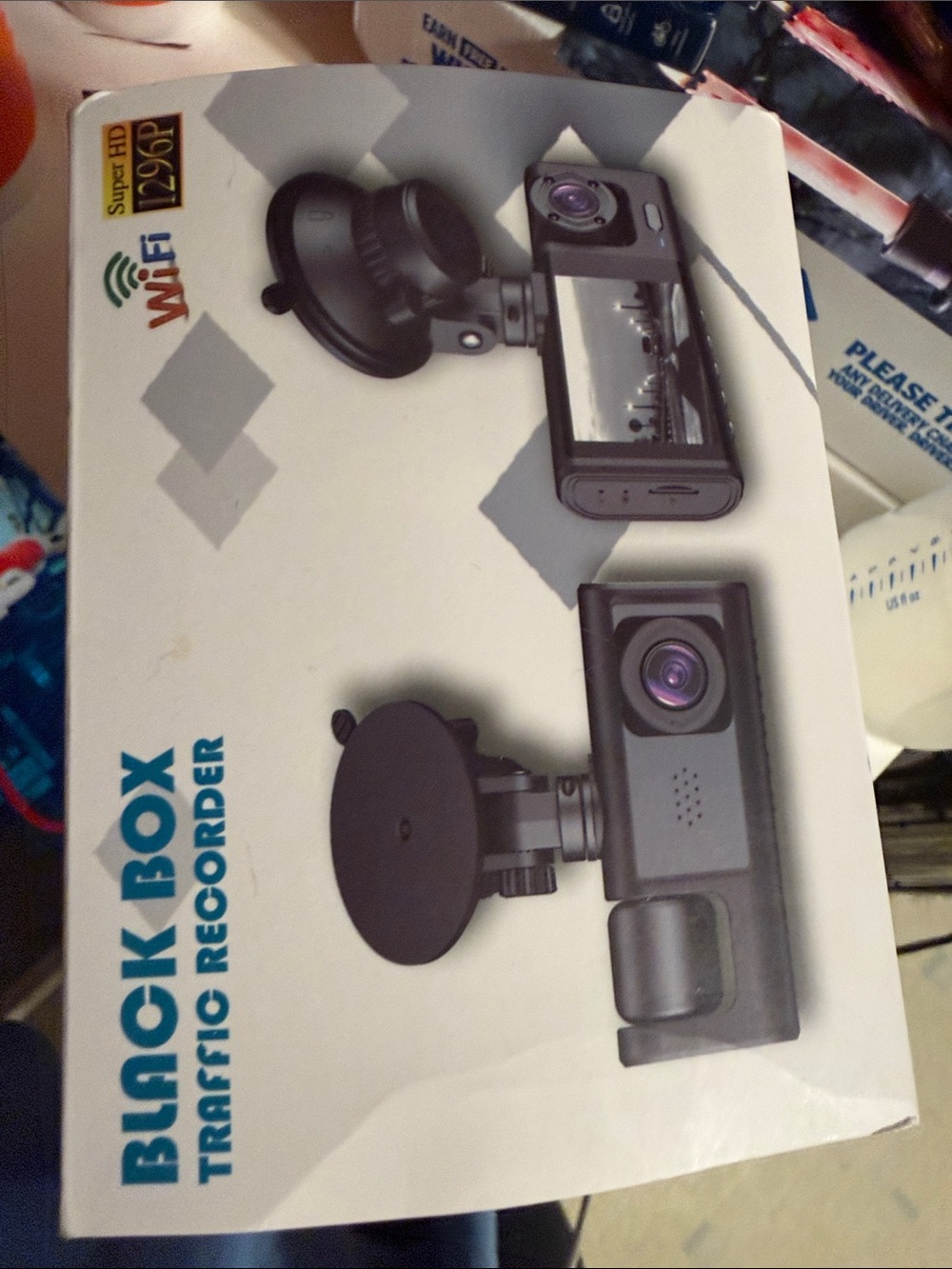 Black Box Traffic Recorder Dash Camera - Black